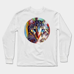 Cuddly floppy cat Long Sleeve T-Shirt